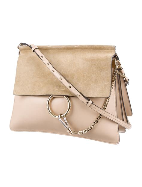 chloe faye medium reptilien|Chloé Medium Faye Bag .